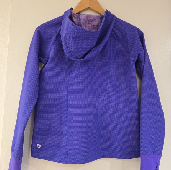 All in motion women's fitness jacket purple size large - Picture 2 of 6